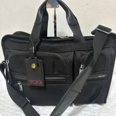 【人気】TUMI ブリーフケース 2way エクスパンダブル A4 黒 2way