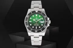 ROLEX Submariner グリーン 自動巻き時計