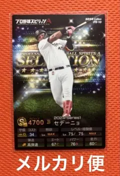 カルビー　プロ野球スピリッツポテトチップス　PS-10 セデーニョ選手