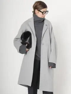 2022AW新色 Deuxieme Classe ウールアンゴラリバーコート