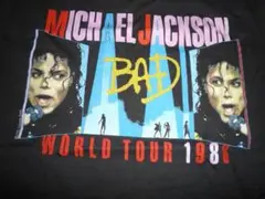 新品　未使用　デッド MICHAEL JACKSON BAD TOUR Tシャツ