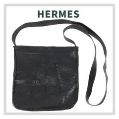 HERMES エルメス トゥドゥ ショルダーバッグ ブラック レザー