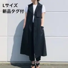 【新品タグ付】JWアンダーソンコラボUNIQLOベストジレワンピブラックLサイズ