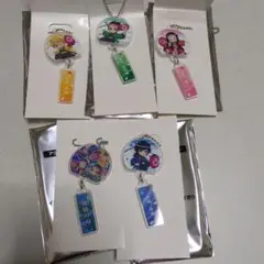 鬼滅の刃 イオンに集え！全集中夏祭り アクリルキーホルダー 5つセット