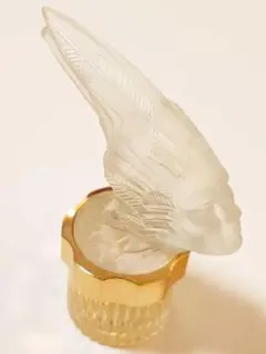 ★希少★ RENE LALIQUE ルネ・ラリック 顔 彫刻瓶 香水 5ml