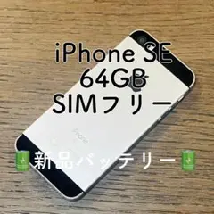 iPhoneSE 本体 スペースグレイ 64GB SIMフリー