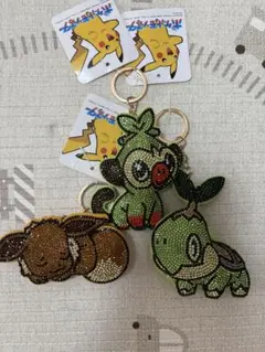 ポケモン キラキラ キーホルダー