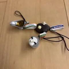 ペプシ　スヌーピー ストラップ　3点セット　snoopy ワールドグルメツアー