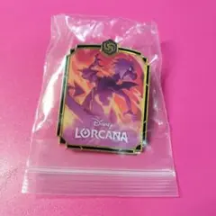 新品・未開封　ロルカナ　ピンバッジ　マダム・ミム 紫の竜　Disney