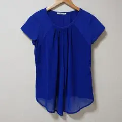 【Tシャツ】青 Lサイズ レディース
