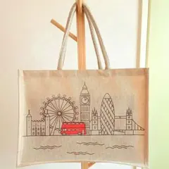 イギリス TK Maxx ジューコ エコバック ロンドンアイコン