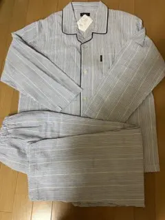 新品　メンズ　L 長袖　パジャマ　ルームウェア　セットアップ