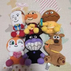 それいけアンパンマン　ころふわぬいぐるみ　6体セット