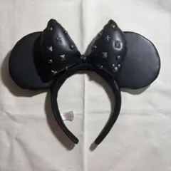 ディズニー スタッズ付きブラックカチューシャ