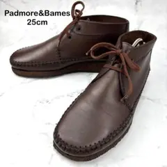【美品】Padmore&Bames SHIPS コラボ チャッカブーツ 25 茶