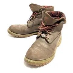 ティンバーランド Timberland ブーツ チェック柄 レザー AA123