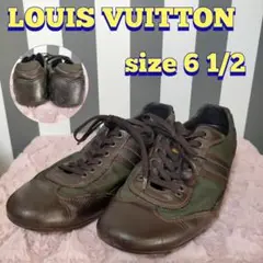 LOUIS VUITTON ルィヴィトン レザー スニーカー メンズ モノグラム