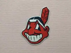 =タイプＥ=【MLB★WAPPEN】クリーブランドインディアンス！ワッペン／1枚