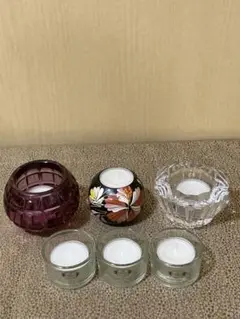 キャンドルホルダー　6個