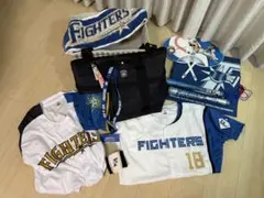 Fighters ユニフォームセット トートバッグと応援グッズ付き