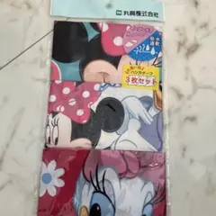 新品未使用　ディズニー ミニー　デイジー　ハンカチ 3枚セット