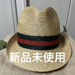 GUCCI 麦わら　ストローハット　新品未使用　紗栄子さん着用 2025年最新】GUCCI レディース 麦わら帽子の人気アイテム - メルカリ