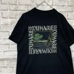 USA製90sヴィンテージTシャツ！シングルステッチ　ブラック半袖古着M74
