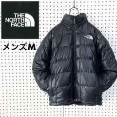 【USED】ノースフェイス☆ライトダウンジャケット インナーダウン 黒 メンズM
