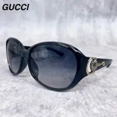 【極美品✨】 グッチ サングラス ホースビット ブラック GG3726