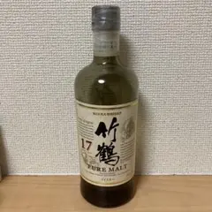 竹鶴17年ピュアモルト 空瓶