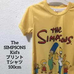 未使用 THE SIMPSONS シンプソンズプリントTシャツ 100cm