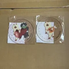 SUIMIN×アイルー　カプくじ　コースター2種