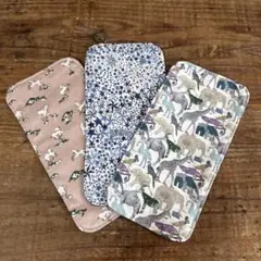 夏SALE☆リバティ　ハンカチ③枚セット