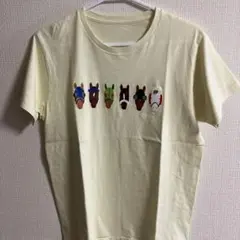【 最終値下げ】来場 キャンペーン　Tシャツ　Lサイズ　黄色　競馬