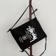 STUSSY ステューシー ナップサック リュック ブラック 新品