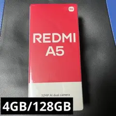【新品/未使用】Xiaomi Redmi A5スマートフォン 4GB+128GB