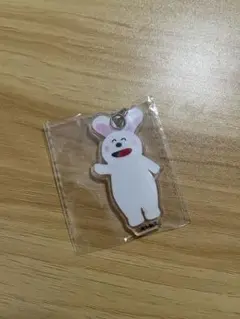 たべっ子どうぶつLAND グッズ購入特典　アクリルチャーム　うさぎちゃん