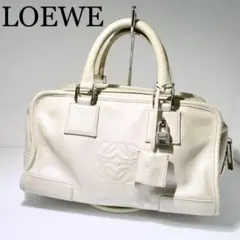 LOEWE ロエベ loeweハンドバッグ 本革 アマソナ トリコロール