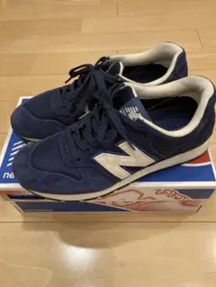 お値下げ中⭐︎ニューバランス996 25㎝　ネイビー　グリーンレーベル　コラボ