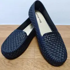 ✨BleuBleuet ✨　ブラック Mサイズ23cmメッシュサンダルシューズ