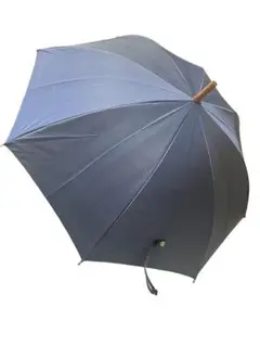 トンボ洋傘 前原光榮商店　高級紳士洋傘【未使用品】ネイビーｘチェック柄