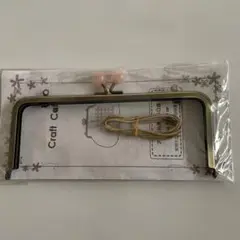 玉付きピンク口金18cm角型レシピ付き