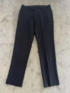新品　ユニクロ　夏用　スラックス　XLサイズ　ネイビー