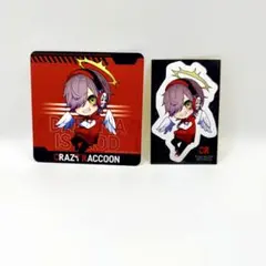 CR GIGO特典 コースター ステッカー だるまいずごっと 2点セット