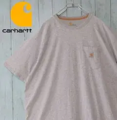 Carhartt カーハート ポケT ワンポイント FORCE 灰色