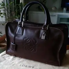 LOEWE ロエベ ハンドバッグ アマソナ ブラウン
