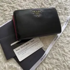 【限定価格】156 PRADA プラダ 2つ折り財布