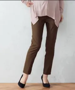 Lサイズ ストレッチ ブラウンパンツ