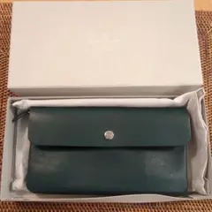 【極美品　ほぼ未使用】スタンダードサプライ　長財布 ダークグリーン