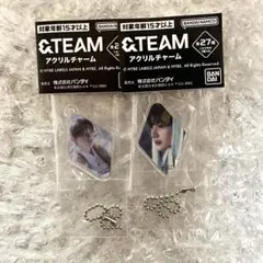 &TEAM ガチャ アクリルチャーム JO 2点セット